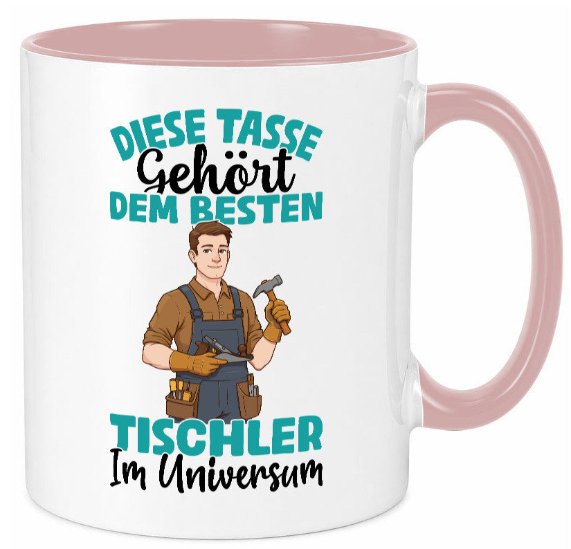 Im Universum: Tischler | Handwerk Beruf Tischlerei Geschenkidee Arbeit Kollegen Tasse