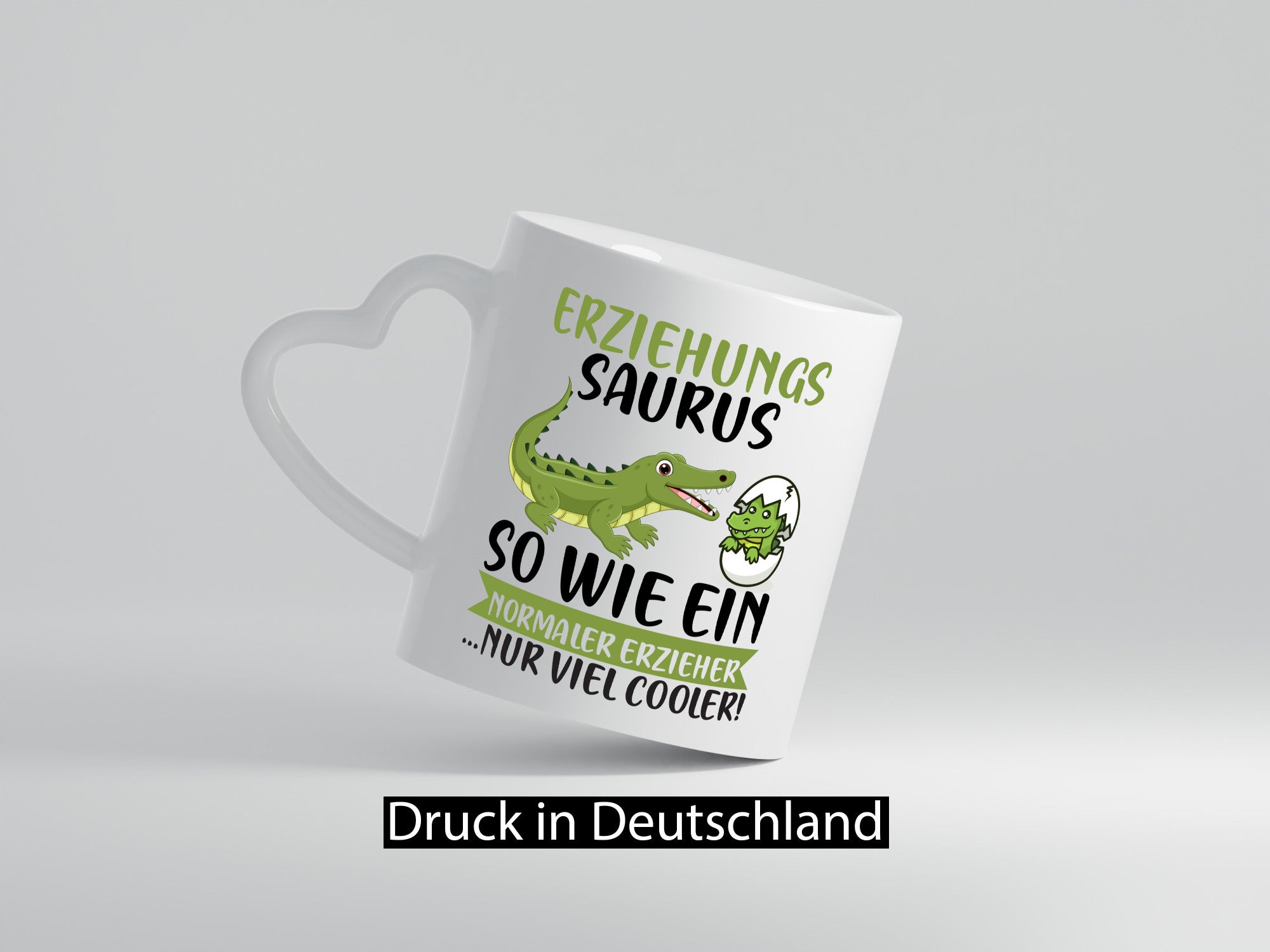 Erziehungsaurus | Kindergärtner Erzieherin Erzieher Humor Geschenkidee Tasse
