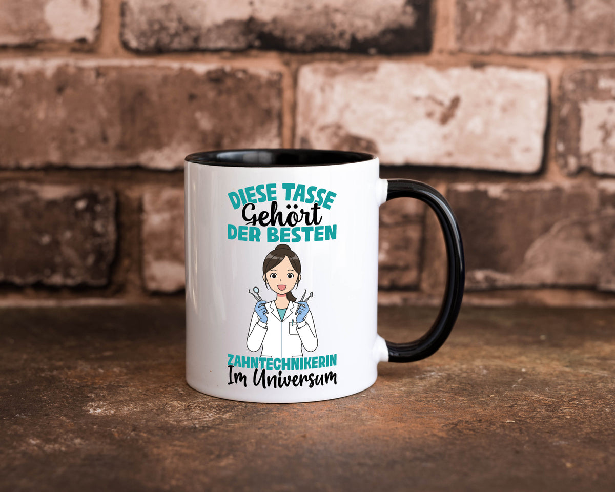 Im Universum: Zahntechnikerin | Zahnmedizin Humor Geschenkidee Tasse