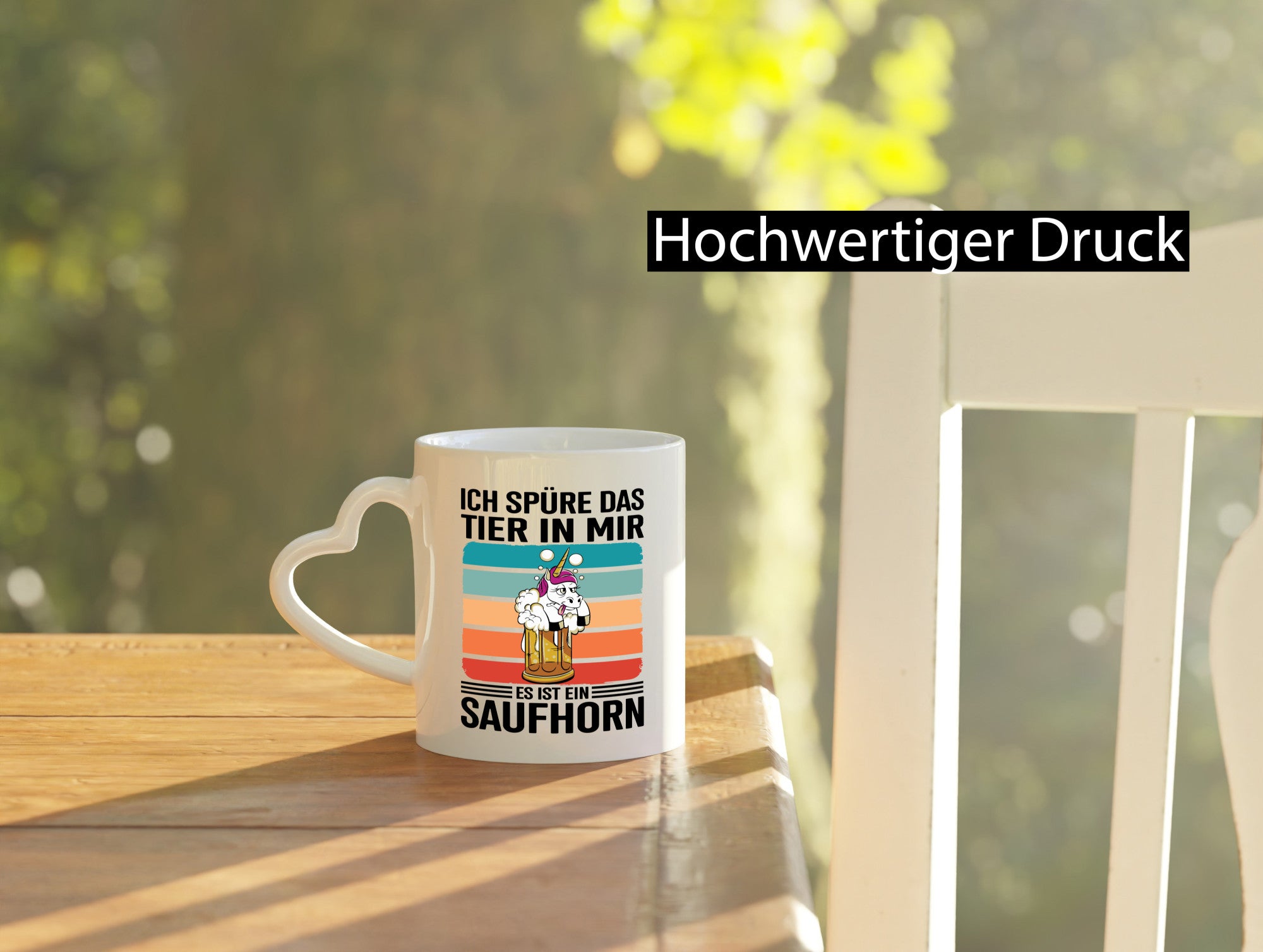 Ich spüre das Tier in mir es ist ein Saufhorn | Einhorn Humor Tierliebhaber
