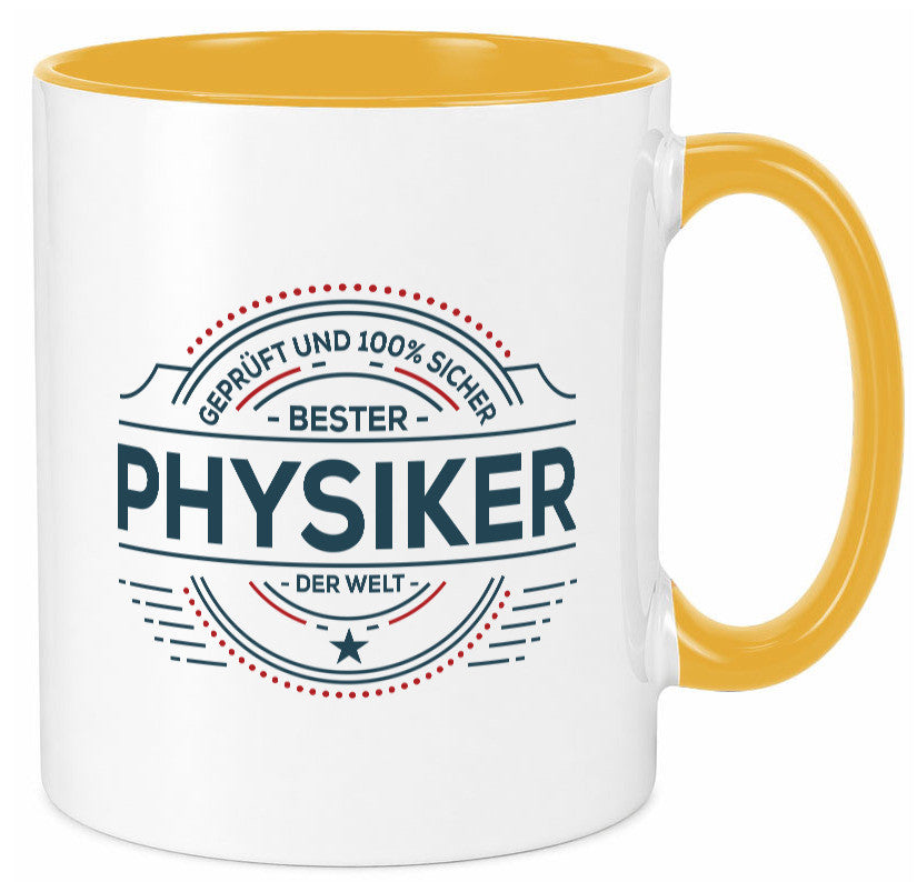 Geprüft und sicher: Physiker | Physik lustiger Spruch Geschenk Humor