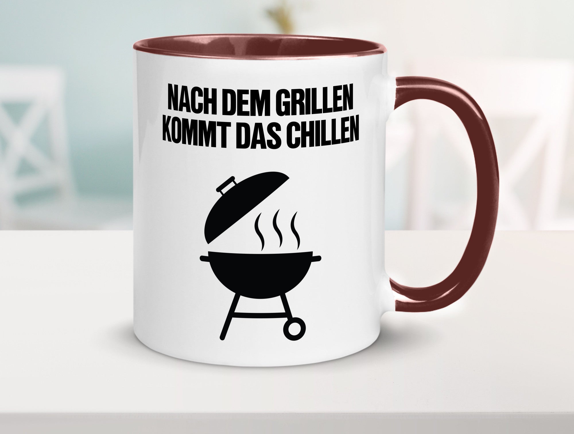 Nach dem Grillen kommt das Chillen | Grillmeister Party Geschenk Humor