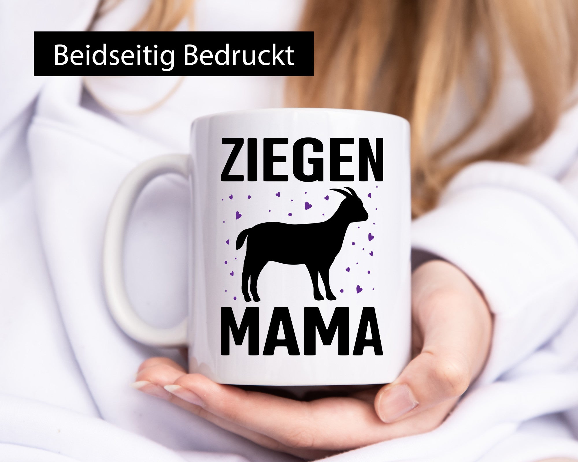 Ziegen Mama | Bauerin Bauernhof Muttertag Geschenkidee Familie Humor Tasse
