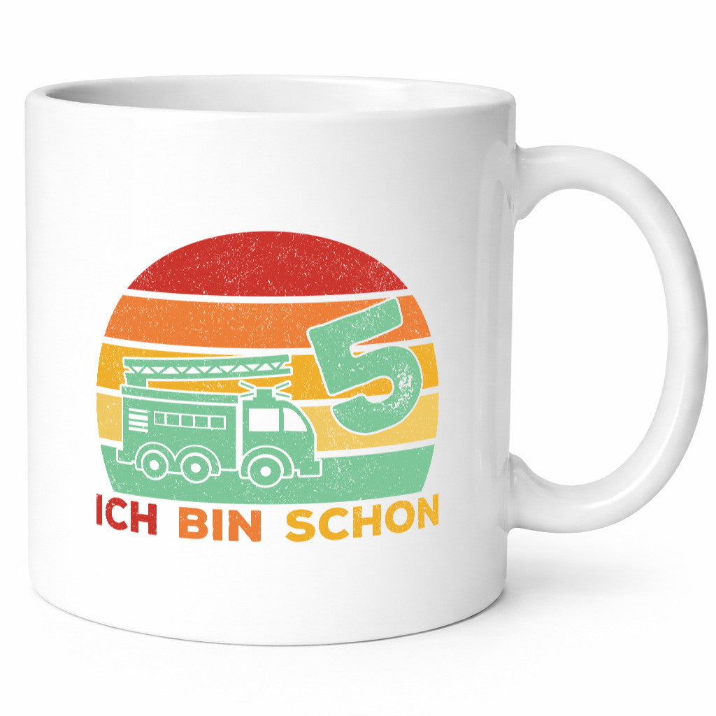 5. geburtstag | Feuerwehrauto 5 Jahre Feuerwehr Geschenk Geschenkidee lustiger