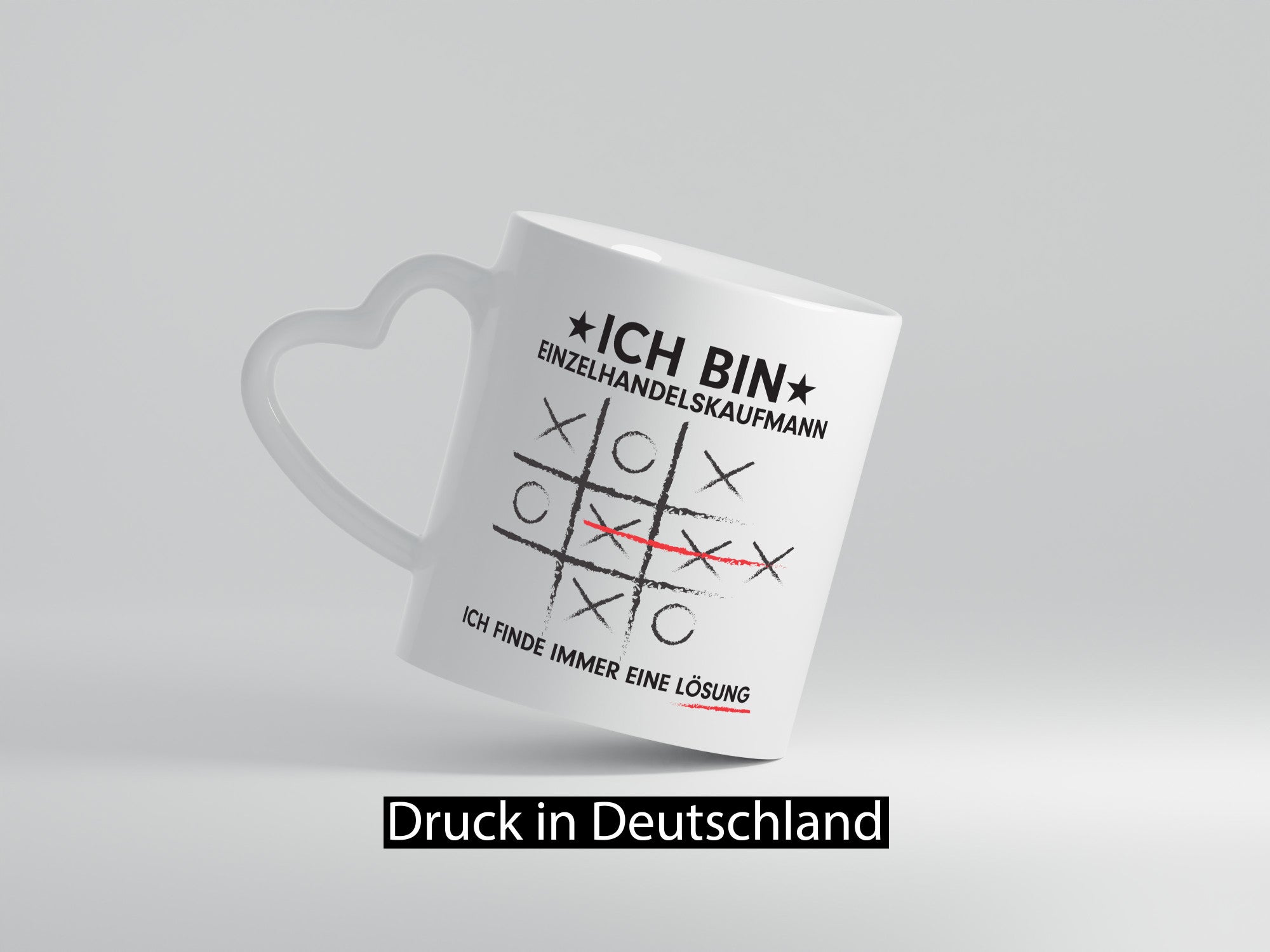 Lösung finden: Einzelhandelskaufmann | Einzelhandel v2 Humor Geschenkidee Tasse