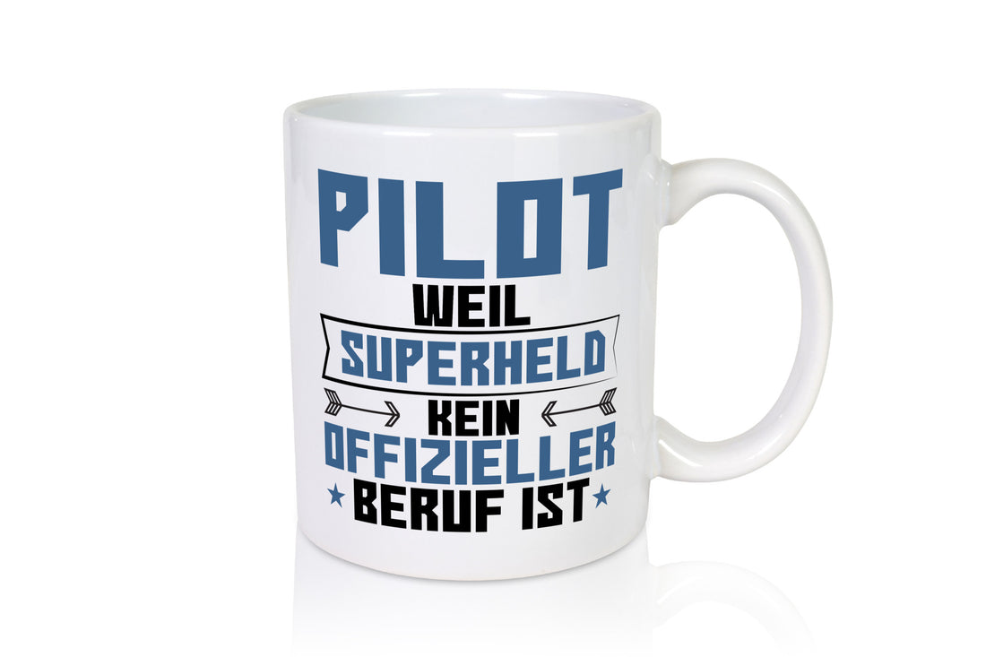 Superheldin Pilot | Flugzeug Piloten lustiger Spruch Geschenk Humor