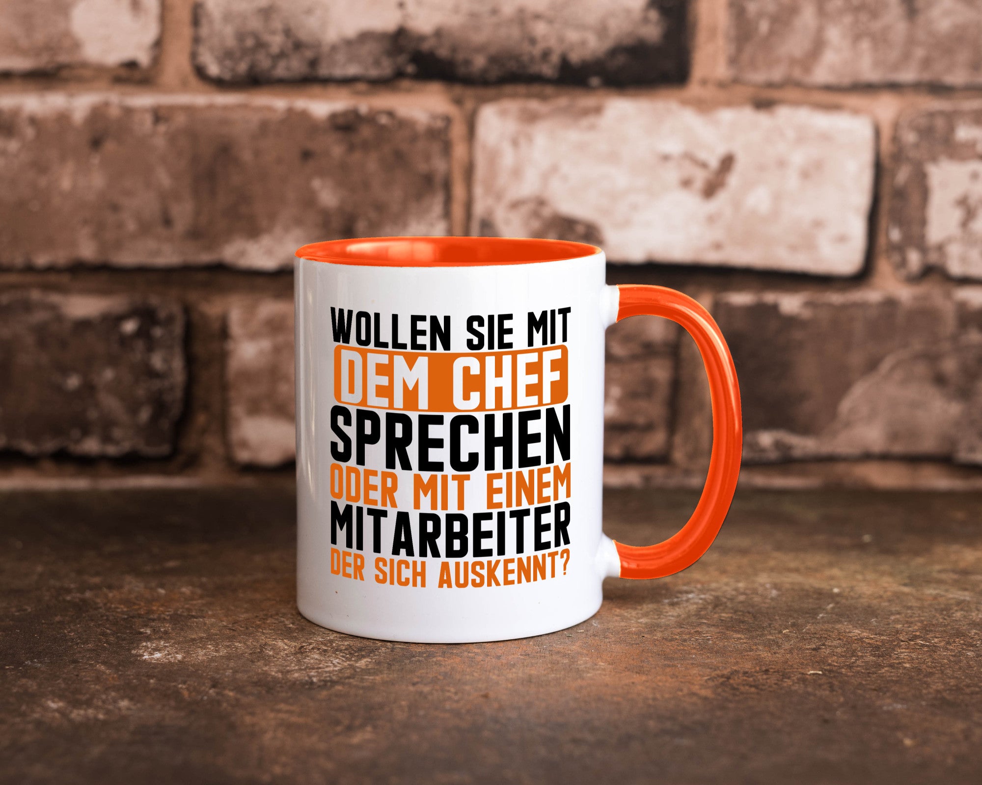 Wollen sie mit dem Chef Sprechen | Mitarbeiter Humor Arbeit Kollegen Büro