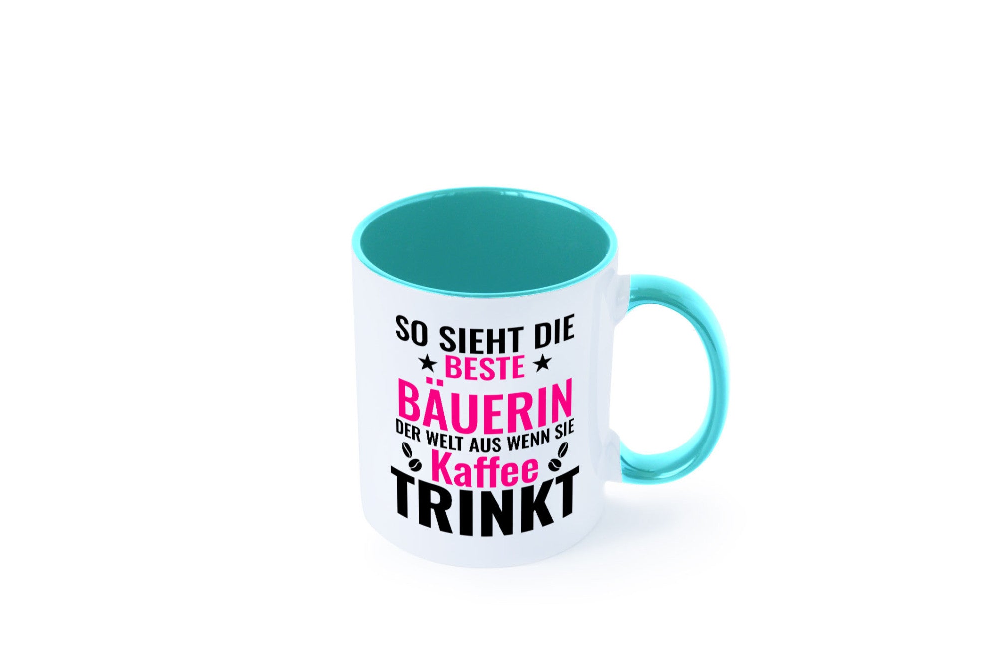 Kaffee trinkt: Bäuerin | Bauernhof Landwirtschaft Geschenk Humor Geschenkidee