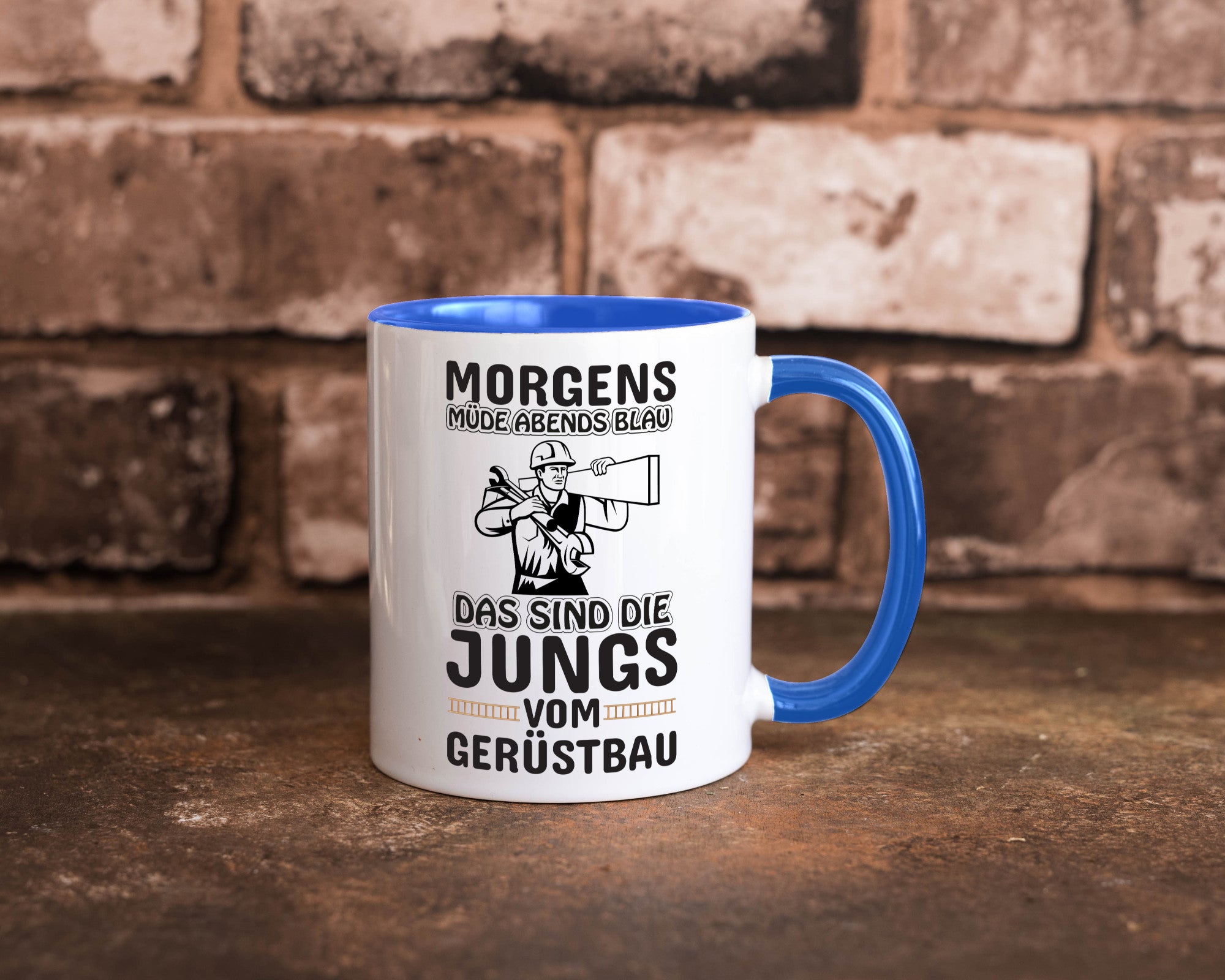 Jungs vom Gerüstbau | Gerüstbauer Tasse Baustelle Geschenk Humor Geschenkidee