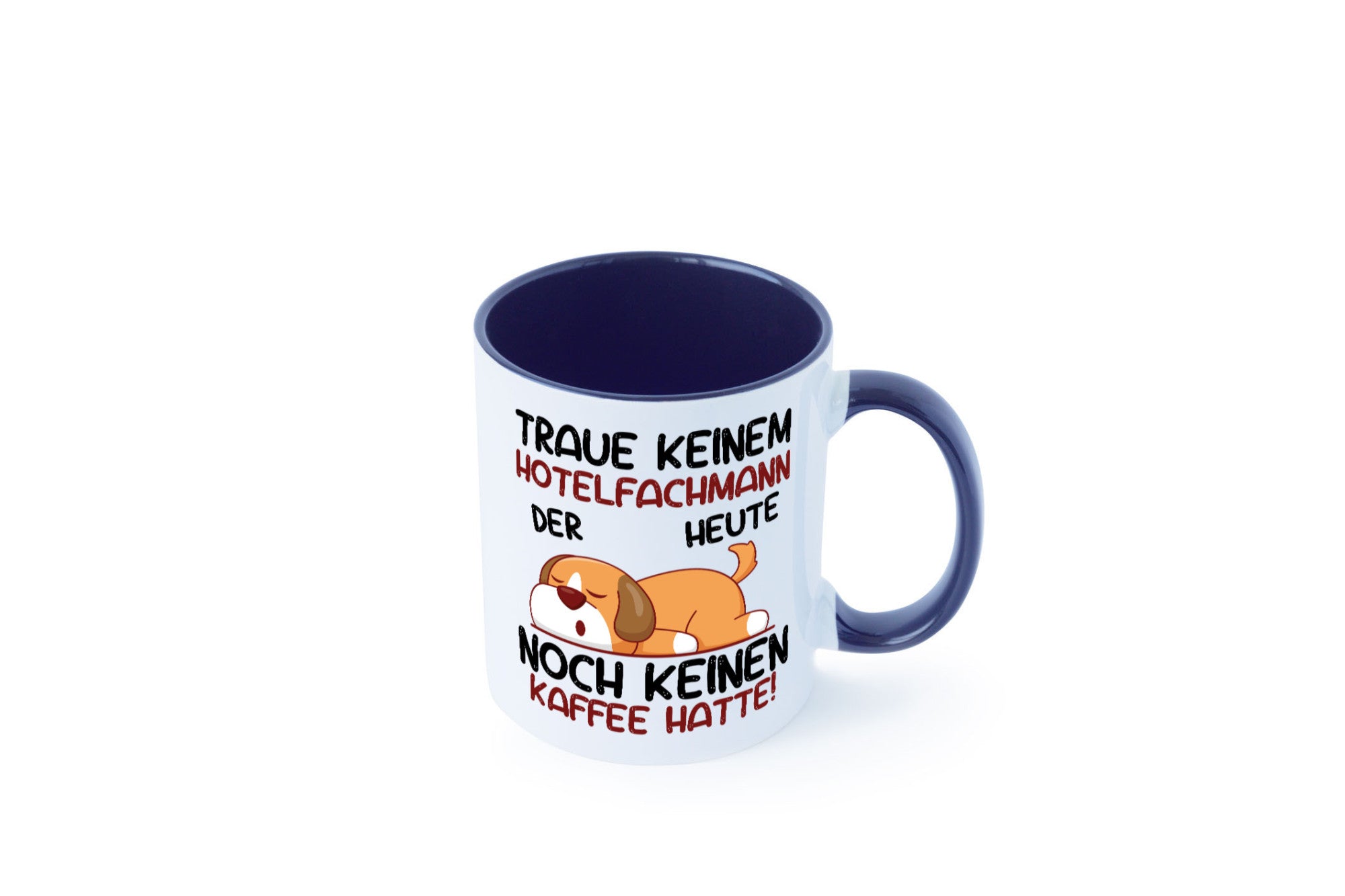 Traue keinem Hotelfachmann |Hotel lustig Humor Geschenkidee Geschenk Tasse