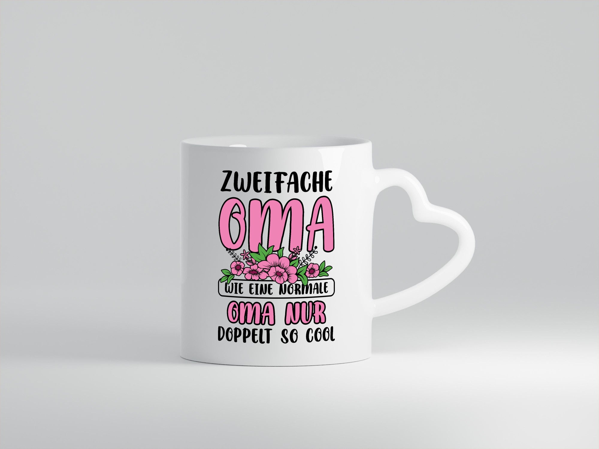 Zweifache Oma wie eine normale nur doppelt so cool lustiger Spruch Geschenk