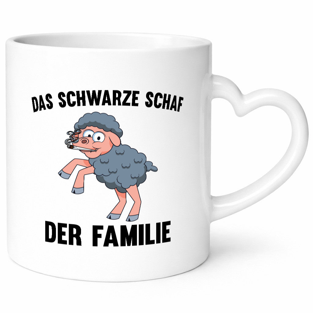 Das Schwarze Schaf der Familie | Böses Kind Ärger Humor Geschenkidee Tasse