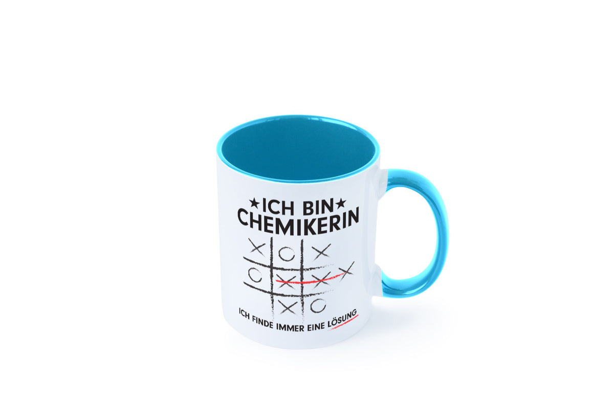 Lösung finden: Chemikerin | Chemie Labor v2 Humor Geschenkidee Tasse