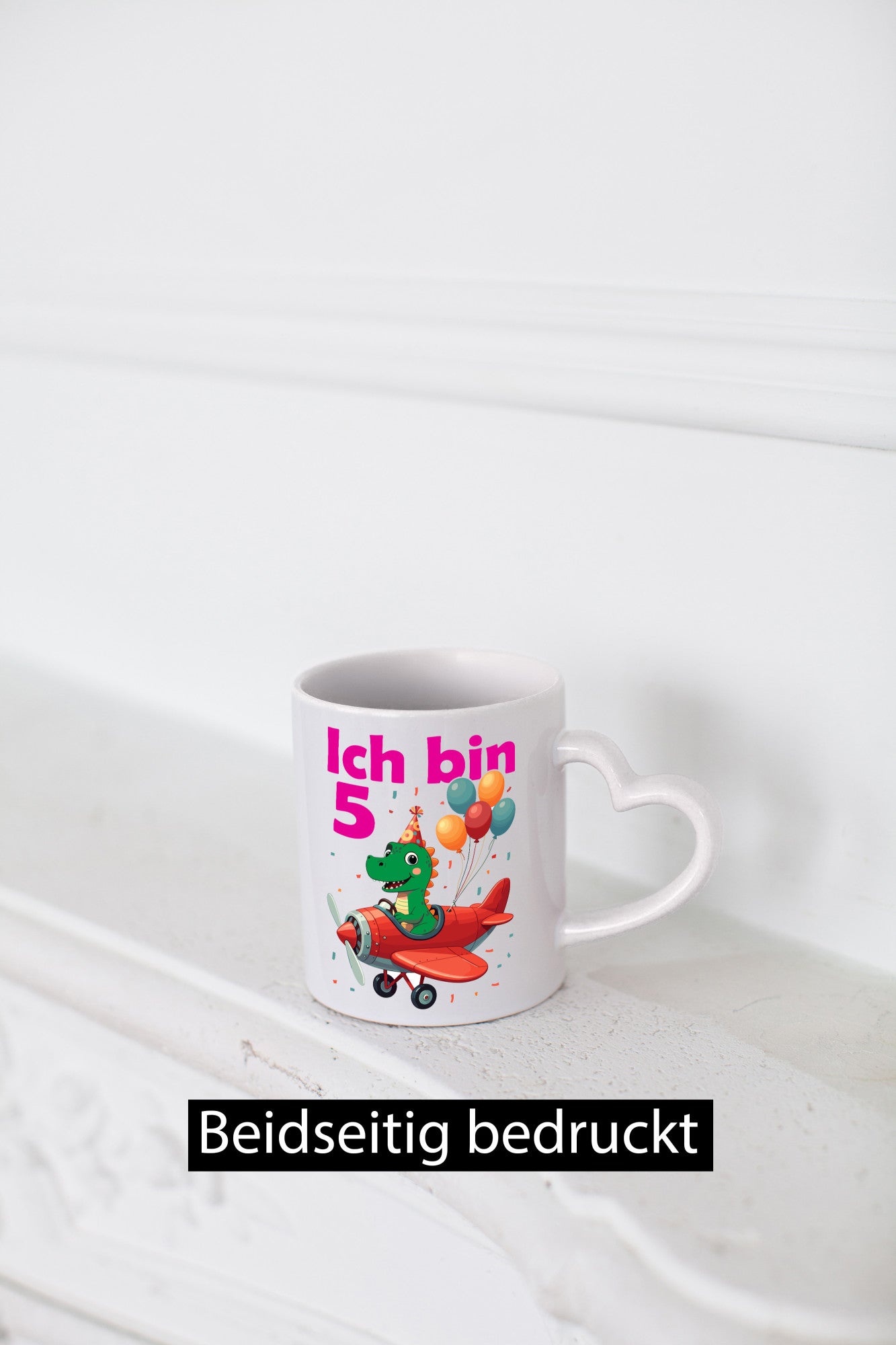 5. Geburtstag | 5 Jahre Drache Flugzeug lustiger Spruch Geschenk Geschenkidee