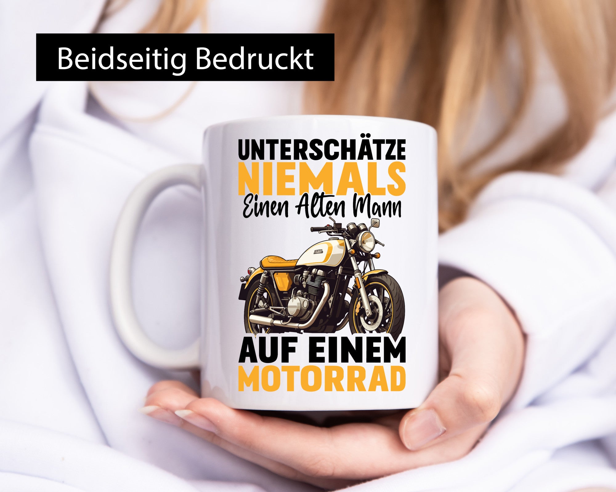 Biker Spruch | Männer Tasse Motorradfahrer Motorrad vl4 Geschenk Humor