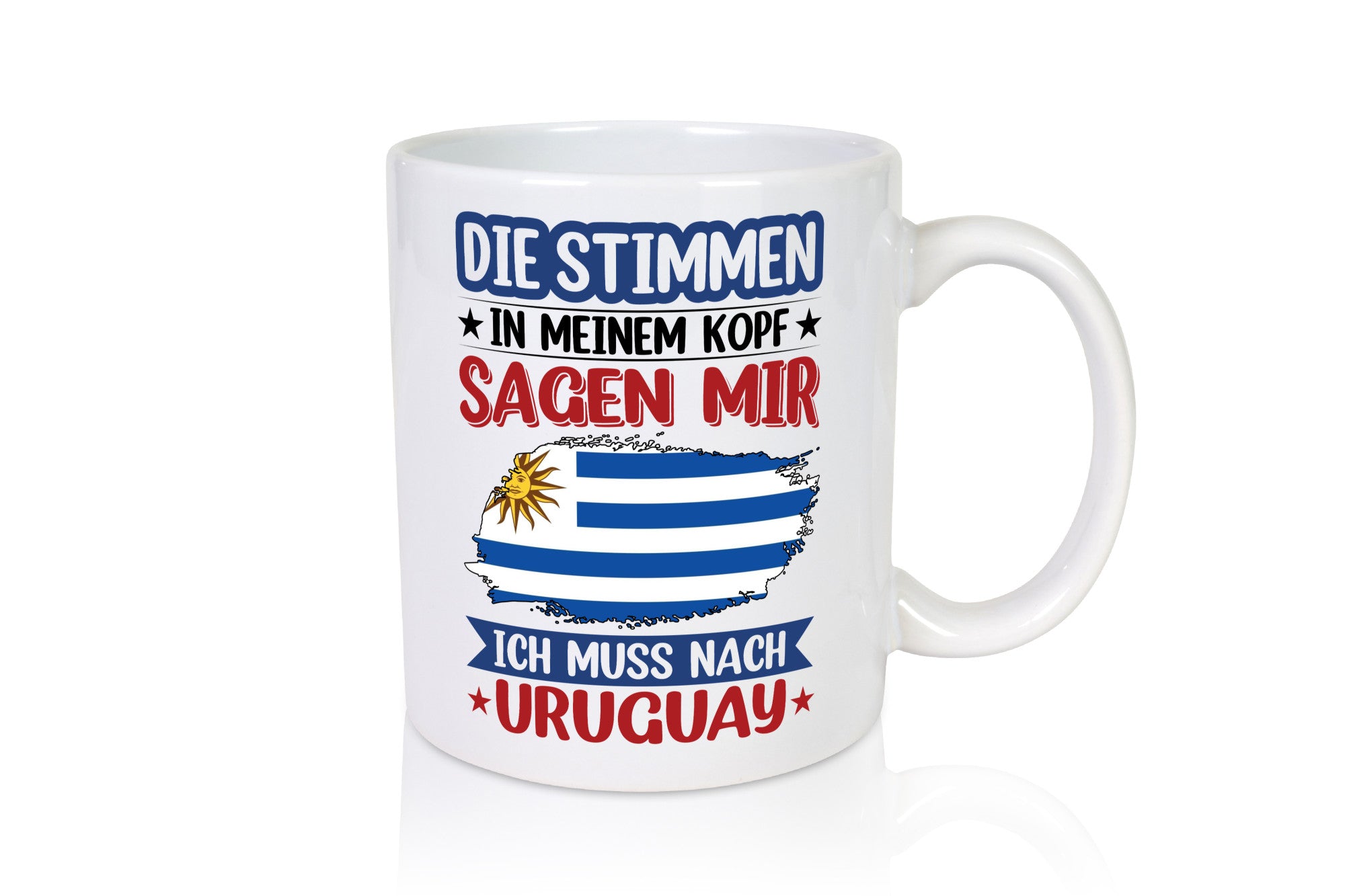 Uruguay | Urlaub Stimmen in meinem Kopf Traumland Geschenk Humor Geschenkidee