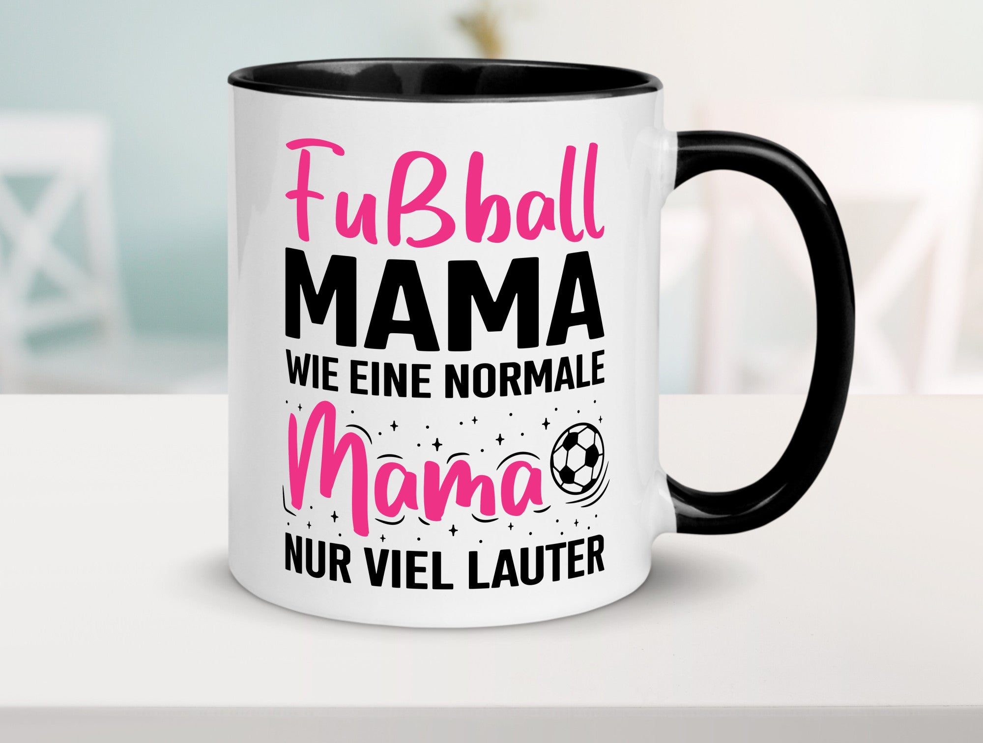 Fußball Mama | Coole Muttertag Geschenk Familie Geschenkidee lustiger Spruch