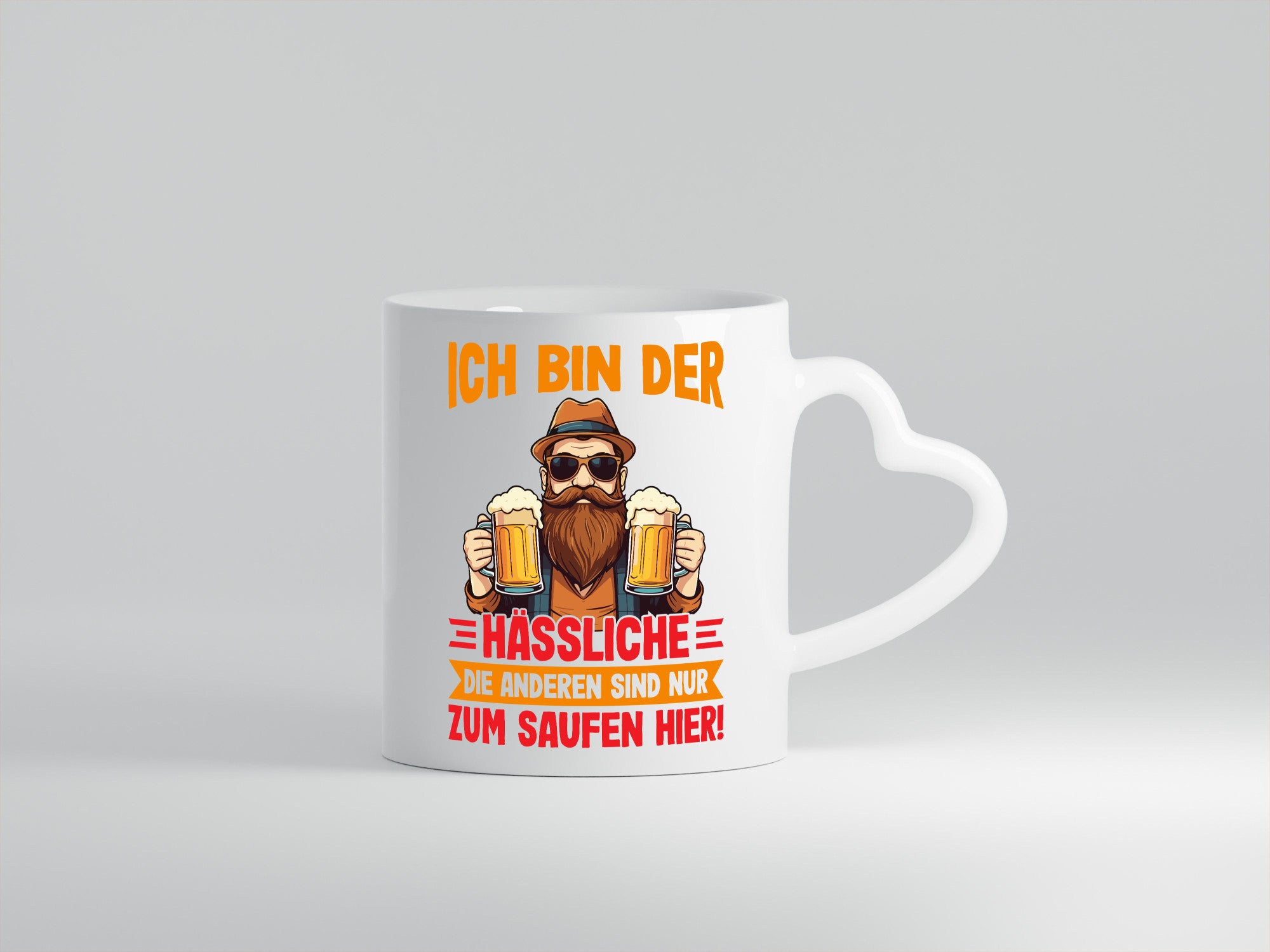 Ich bin der Hässliche | JGA Hochzeit Geschenkidee Humor Tasse