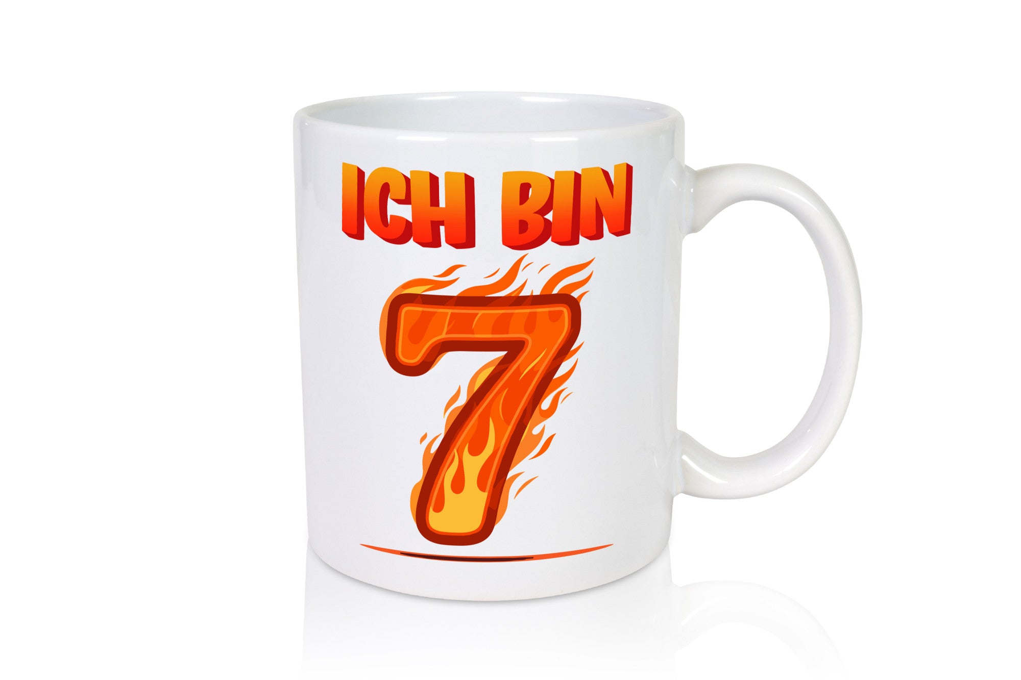 7. Geburtstag | 7 Jahre Drache lustig Geschenkidee Geschenk Tasse