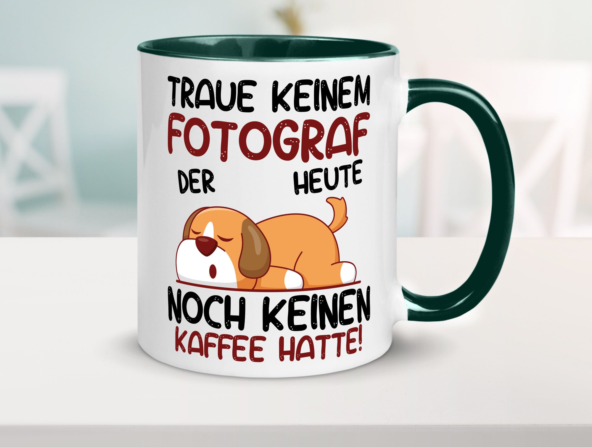 Traue keinem Fotograf | Fotografie Kamera lustiger Spruch Geschenk Humor