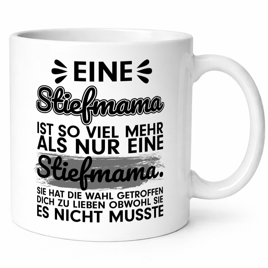 Stiefmama Liebe | Stiefmutter Tasse schöner Spruch Geschenkidee Familie Humor