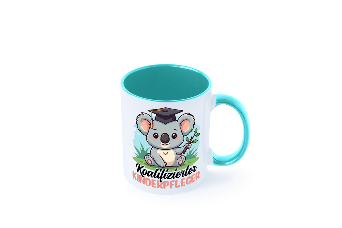 Koalifizierter Kinderpfleger | Pfleger Kinder Geschenkidee Humor Tasse
