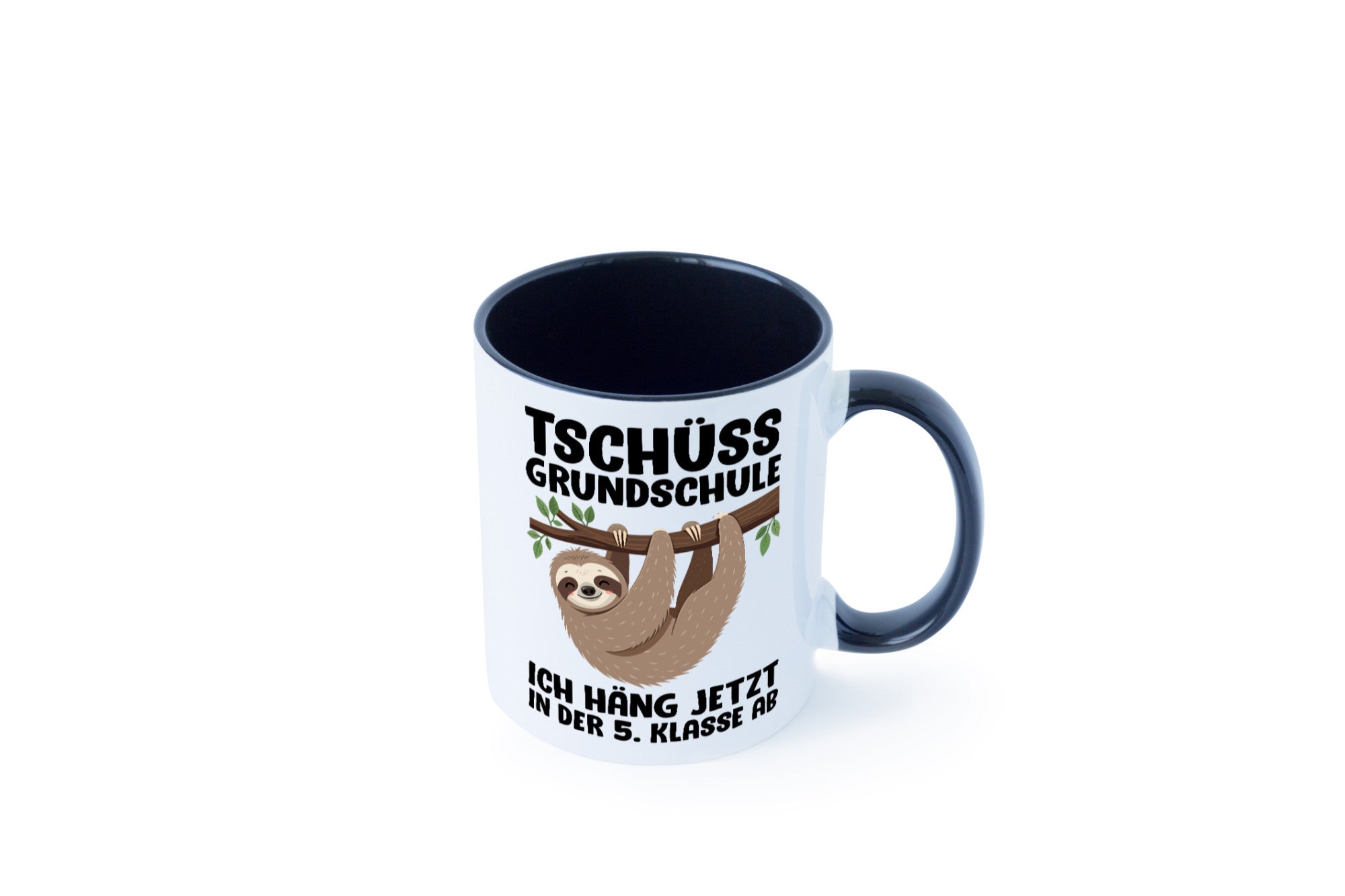 Tschüss Grundschule ich häng jetzt in der 5. Klasse ab Humor Geschenkidee Tasse