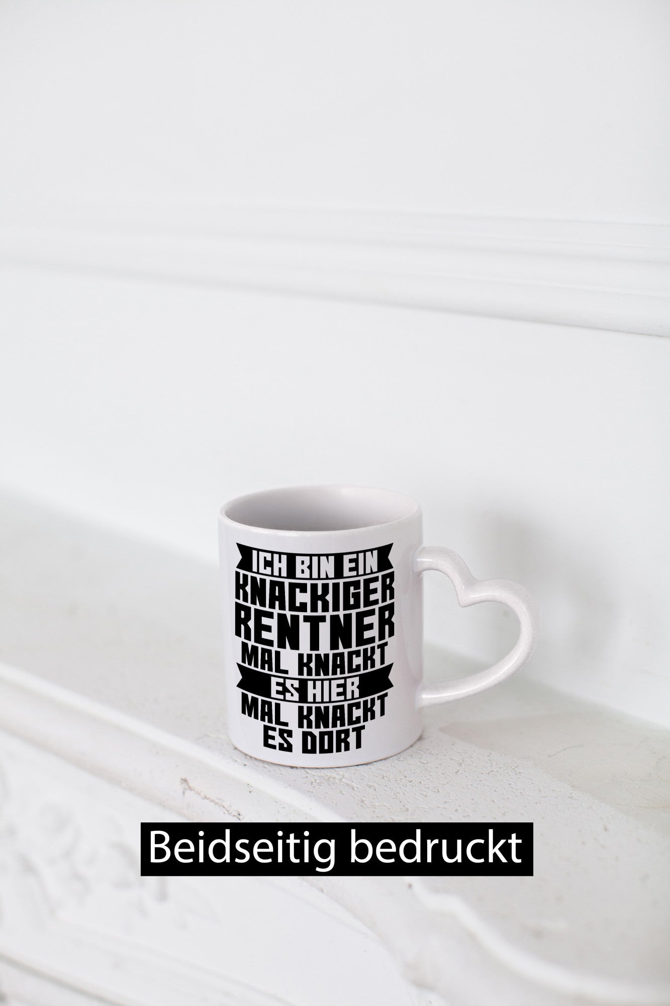 Ein knackiger Rentner | Ruhestand Ruhegenuss lustig Jubiläum Geschenk Tasse
