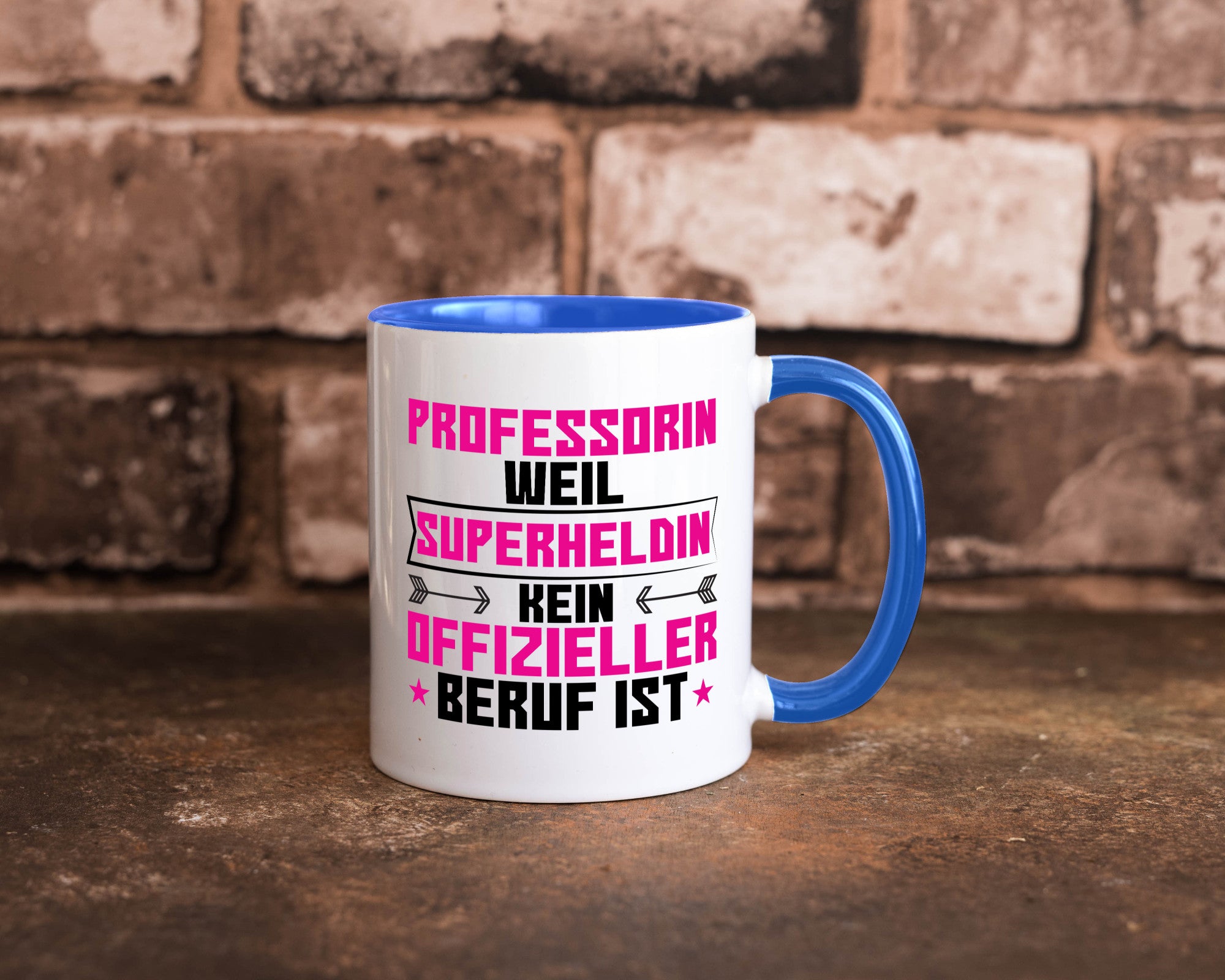 Superheldin Professorin | Uni Universität Geschenk Humor Geschenkidee lustiger