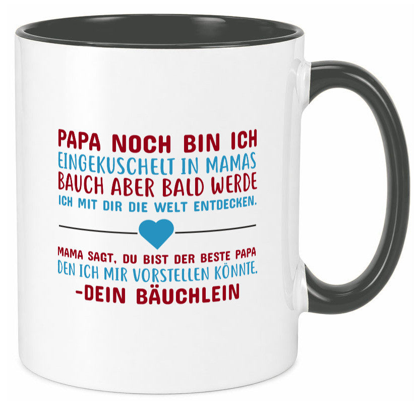 Schwangerschaft | Vaterschaft Tasse Papa Spruch Geschenk Familie Geschenkidee