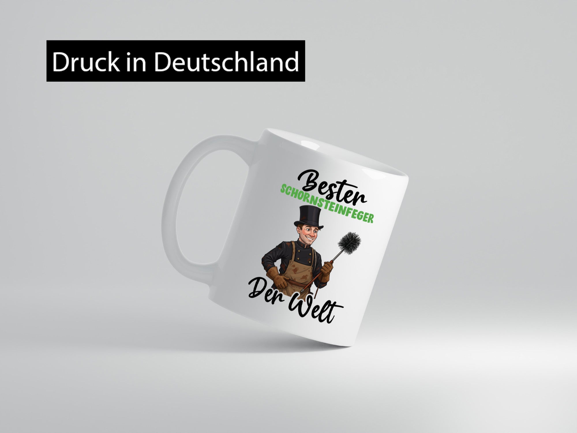 Bester Schornsteinfeger | Kaminkehrer lustig Humor Geschenkidee Geschenk Tasse