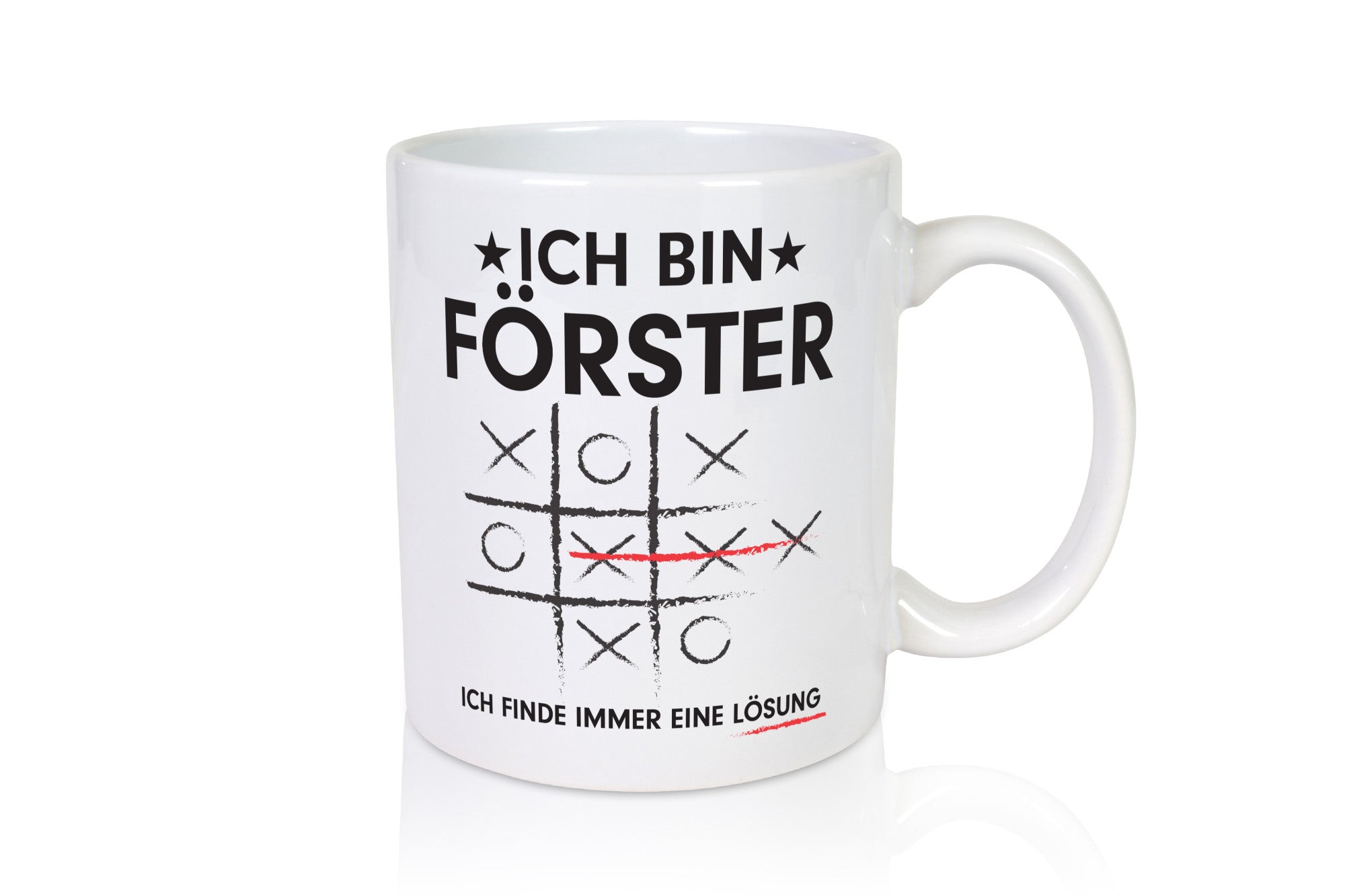 Lösung finden: Förster | Forst Arbeit v2 lustiger Spruch Geschenk Kollegen Büro