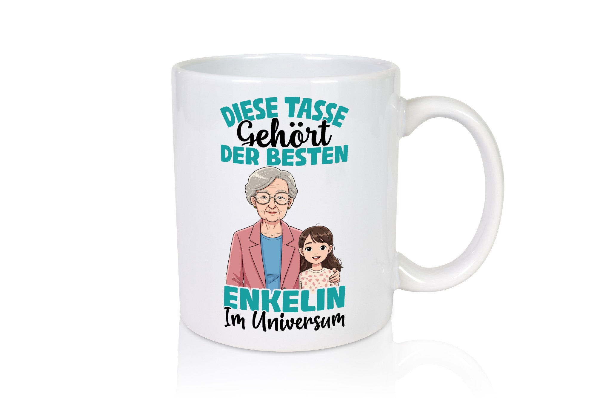 Im Universum: Enkelin | Opa Oma Großmutter Großvater Geschenk Familie