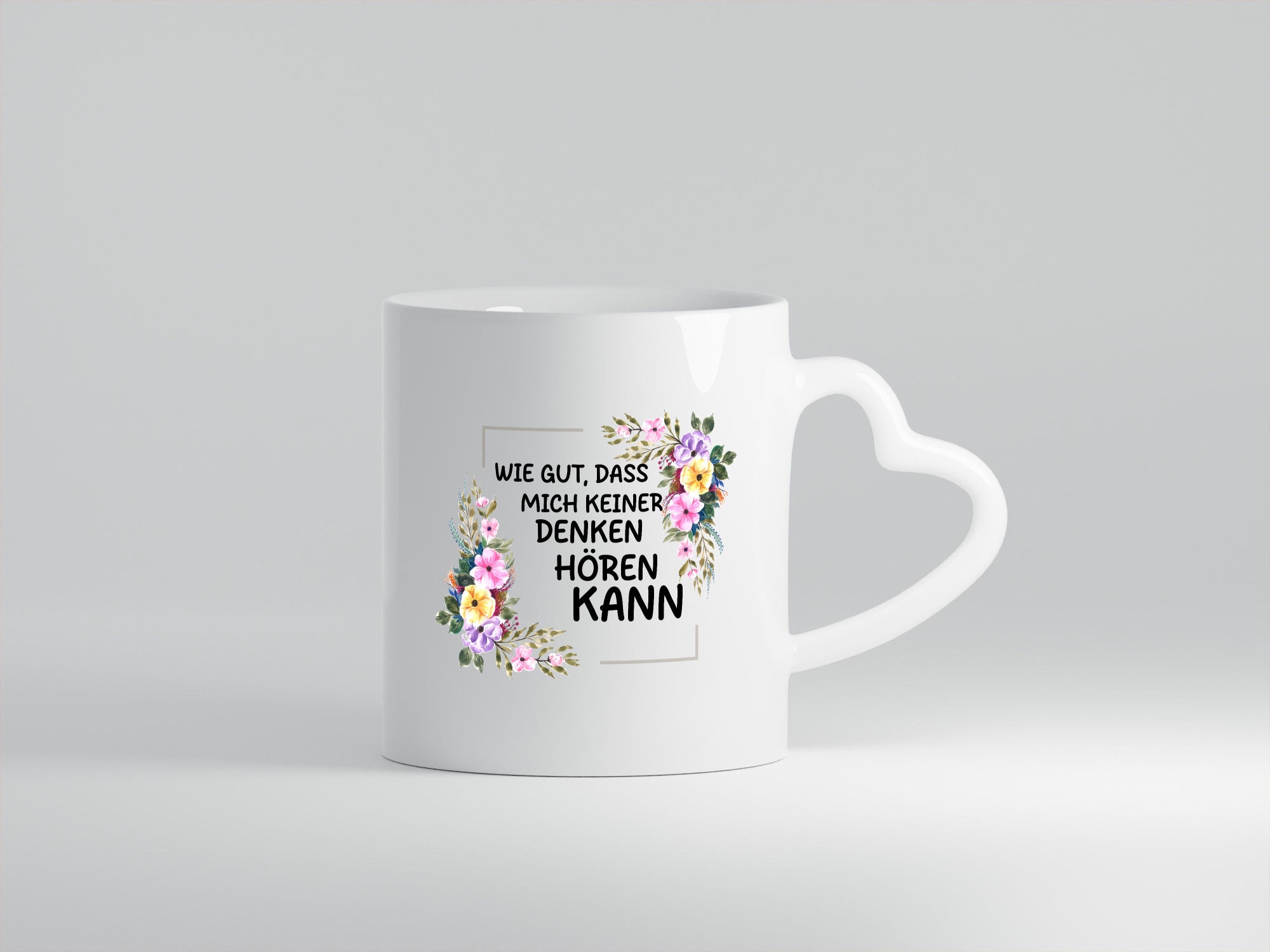 Wie gut das mich keiner denken hören kann | Sarkasmus lustiger Spruch Geschenk