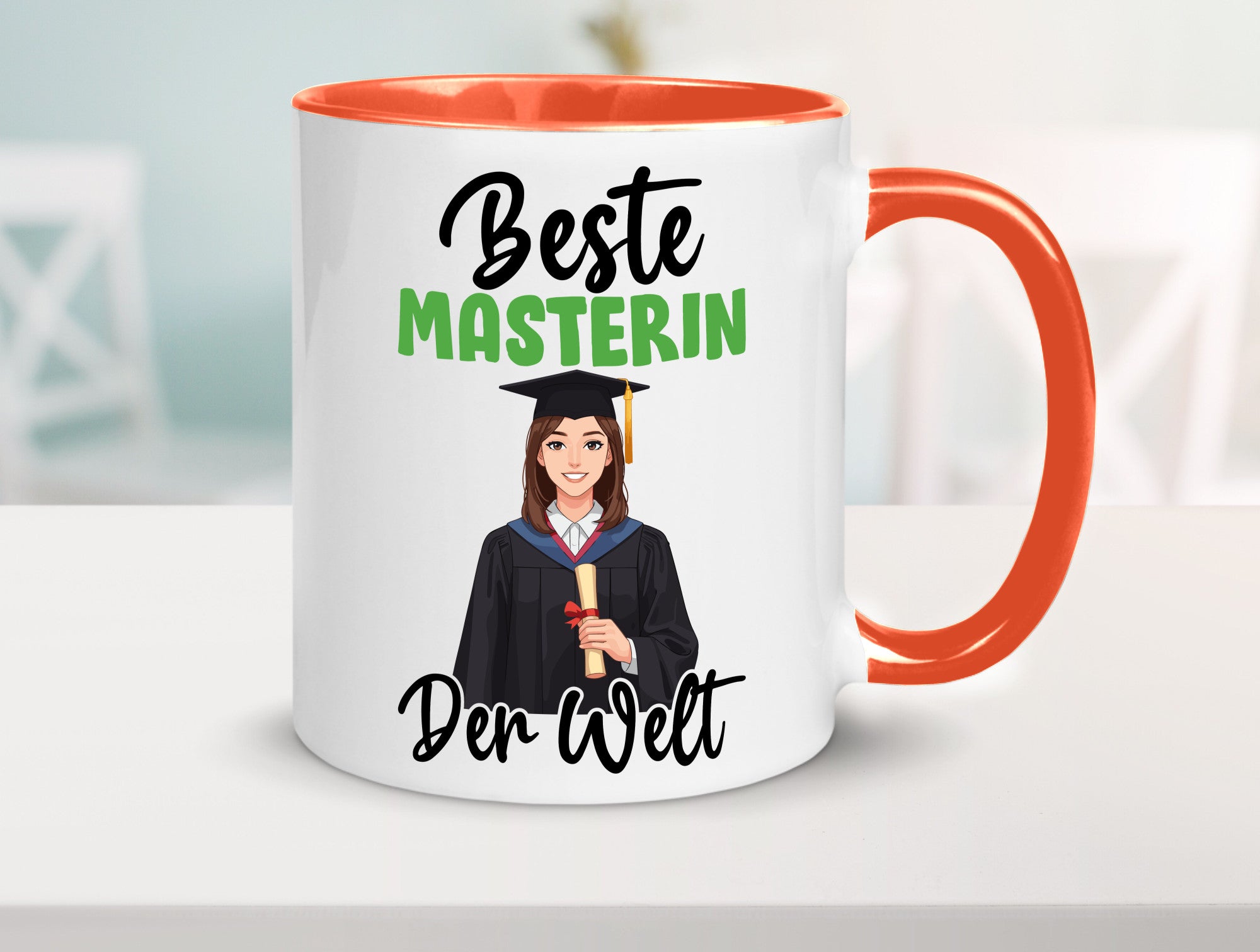 Beste Masterin | Student Uni Studium Humor Geschenkidee Tasse