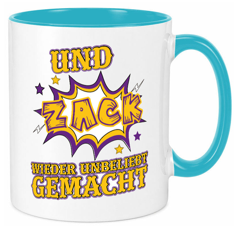 Wieder unbeliebt gemacht Geschenk Humor Geschenkidee lustiger Spruch Tasse