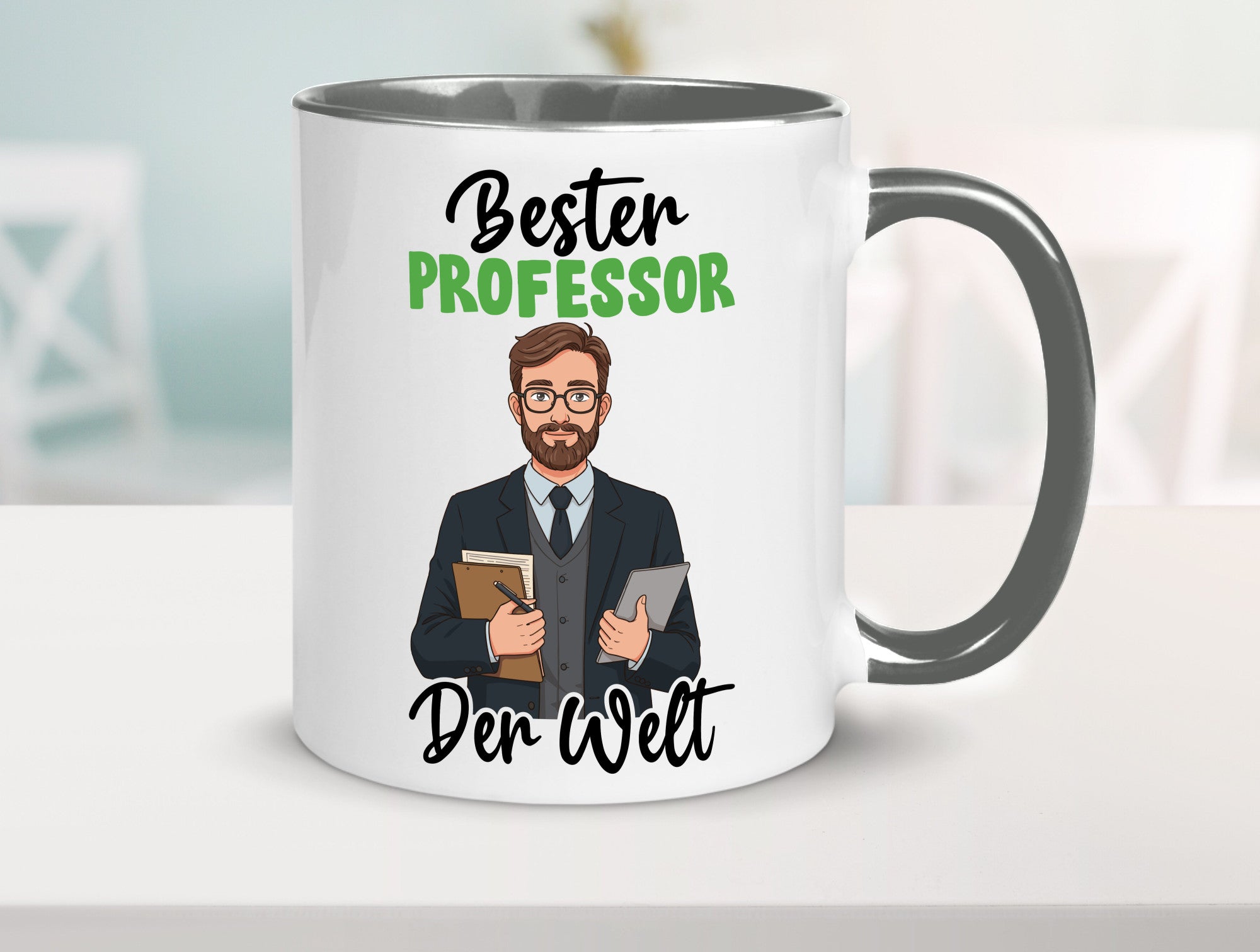 Bester Professor | Uni Universität v2 lustiger Spruch Geschenk Humor