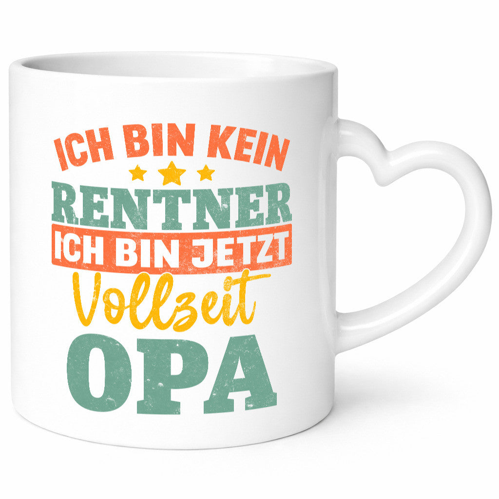 Bin kein Rentner vollzeit Opa | Ruhestand v2 lustiger Spruch Geschenk Familie