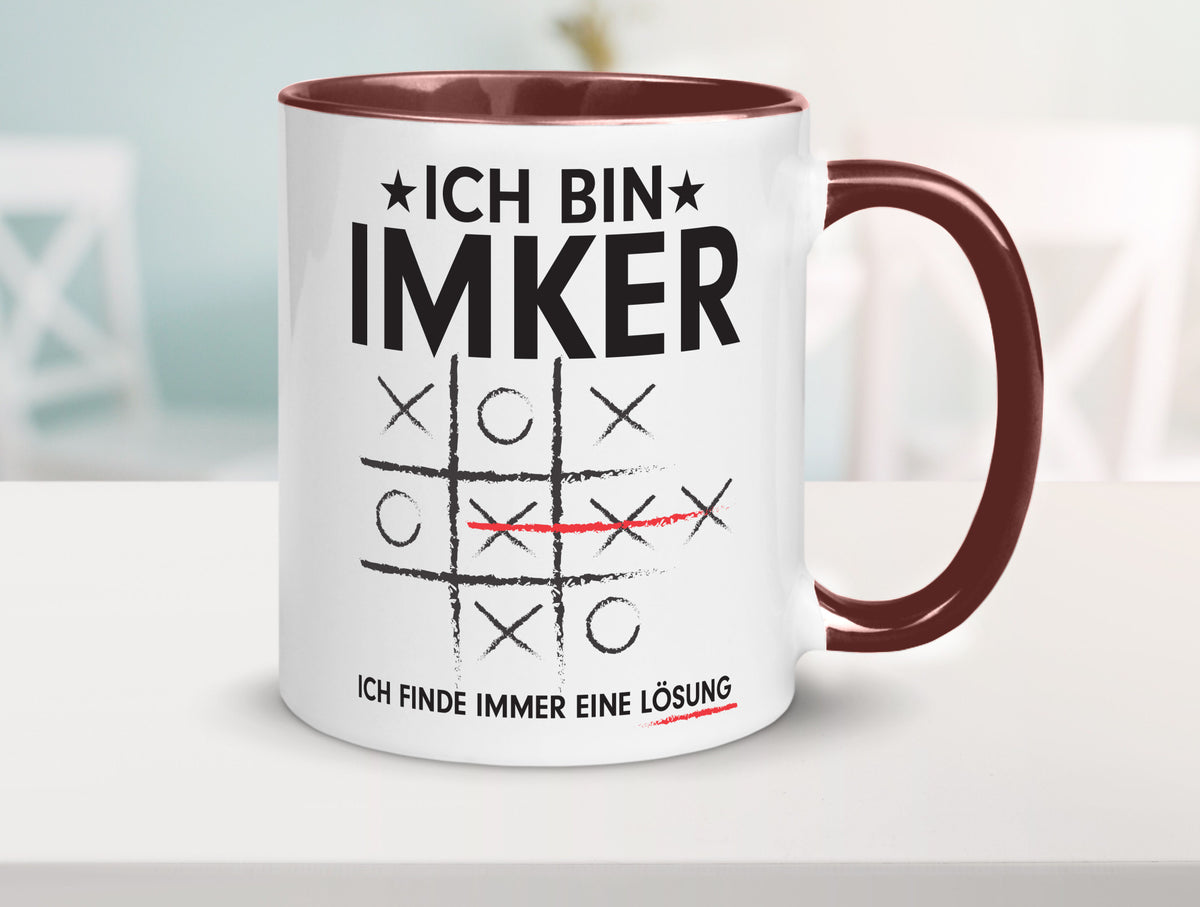 Löse Probleme: Imker | Imkerei Humor Geschenkidee Tasse