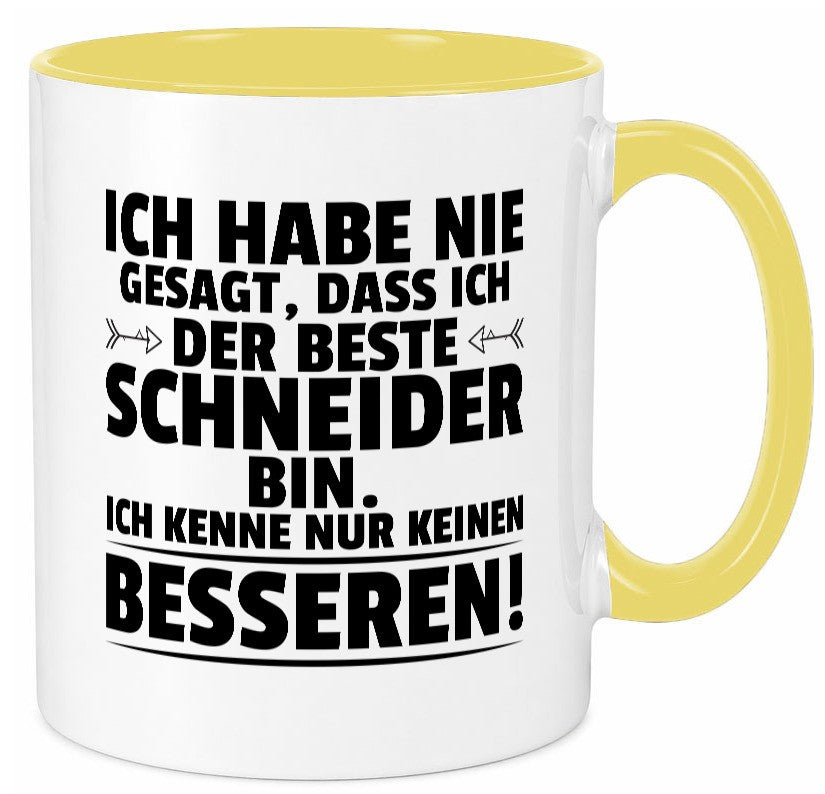 Der Beste Schneider | Beruf Schneiderei Geschenkidee Arbeit Kollegen Büro Humor Tasse