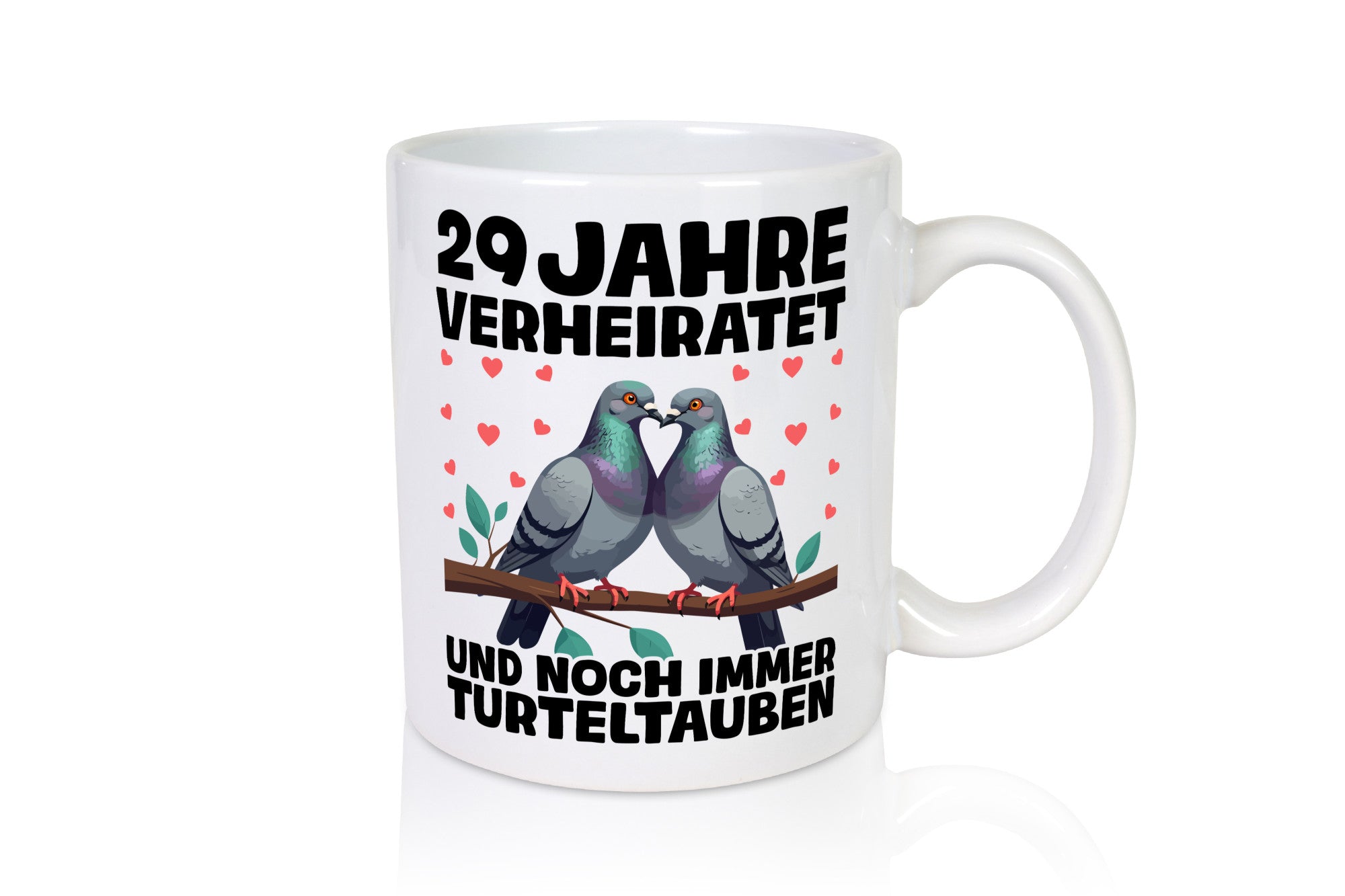 29 Jahre verheiratet | Turteltauben Ehe Ehepaar Humor Geschenkidee Tasse