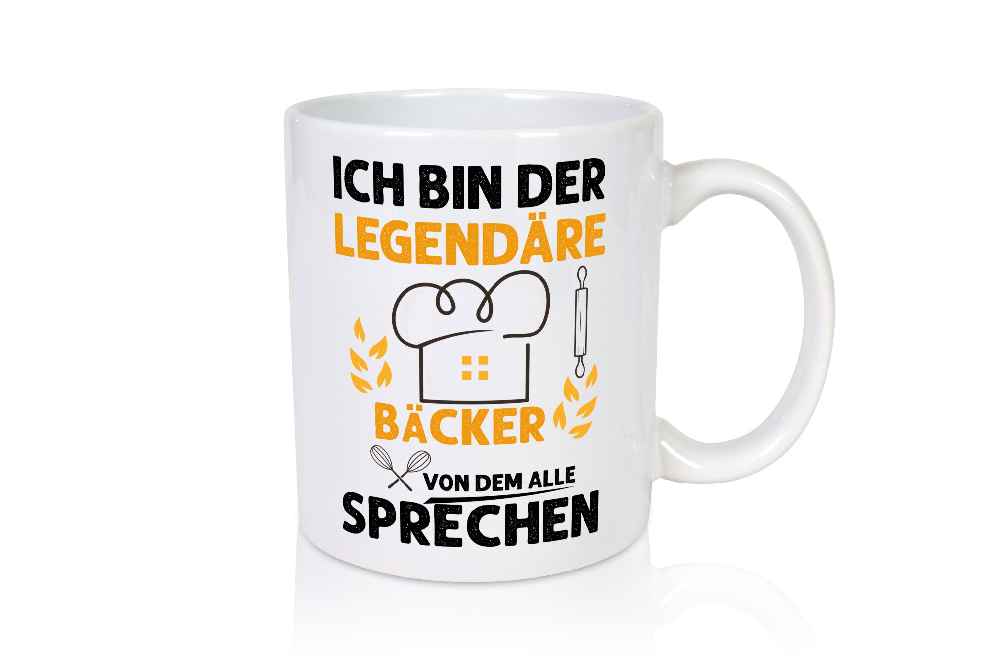 Legendäre Bäcker von dem alle Sprechen | Bäckerrei Geschenkidee Humor Tasse