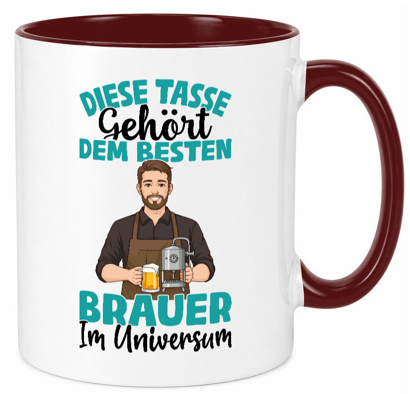 Im Universum: Brauer | Bier Brauerei Geschenk Humor Geschenkidee lustiger