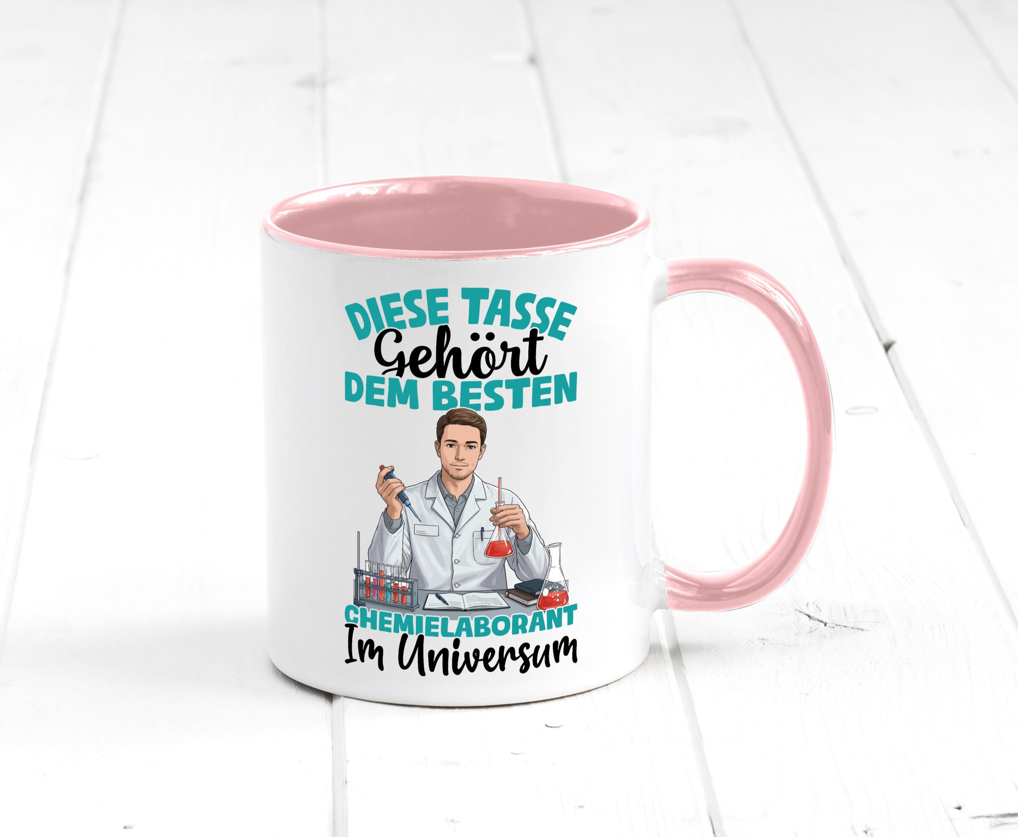 Im Universum: Chemielaborant | Laborant Chemie Humor Geschenkidee Tasse