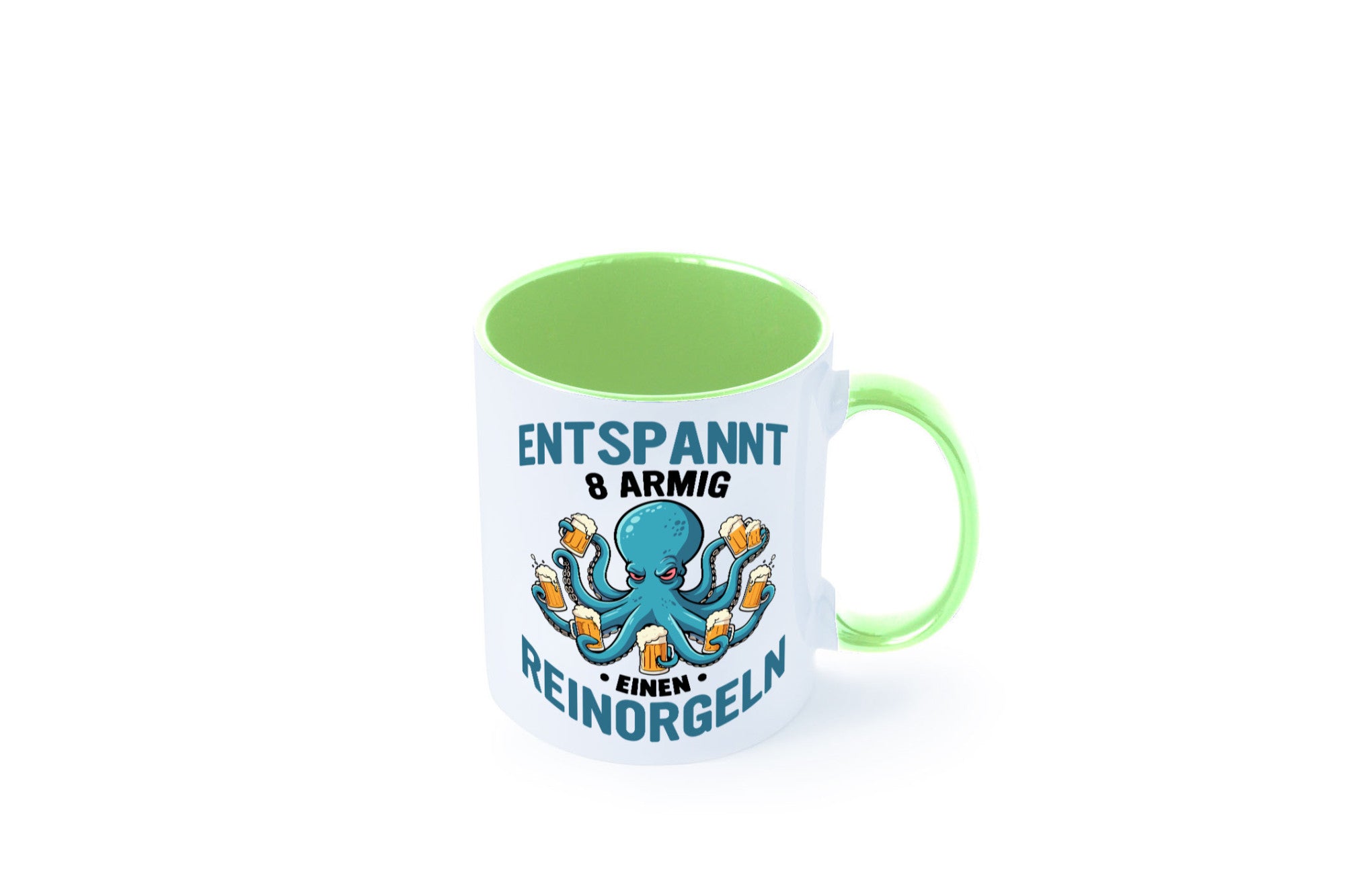 Entspannt 8 armig einen reinorgeln | Saufen Party v2 lustiger Spruch Geschenk