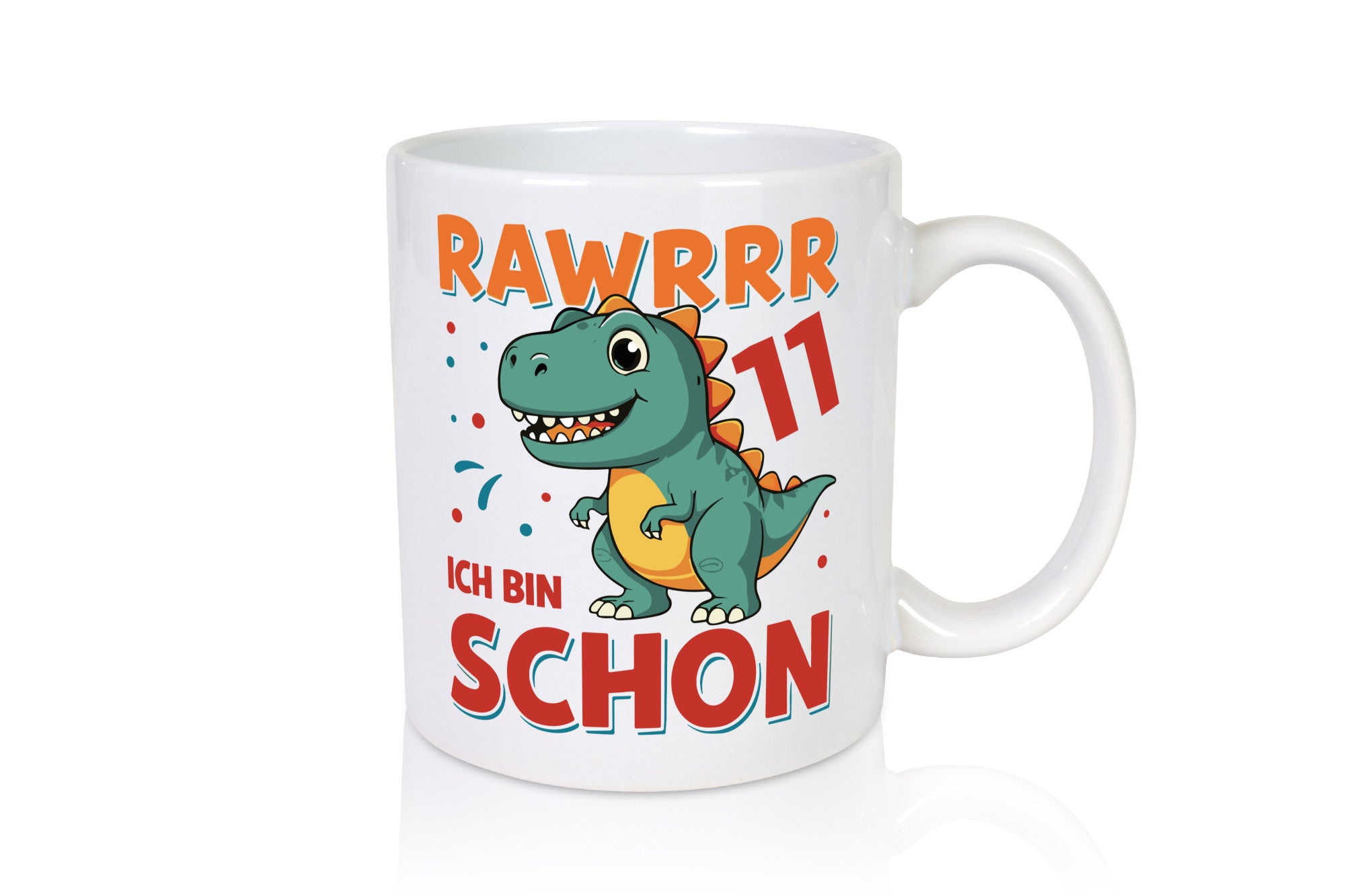 11. Geburtstag | 11 Jahre Raw ich bin schon T-Rex lustiger Spruch Geschenk
