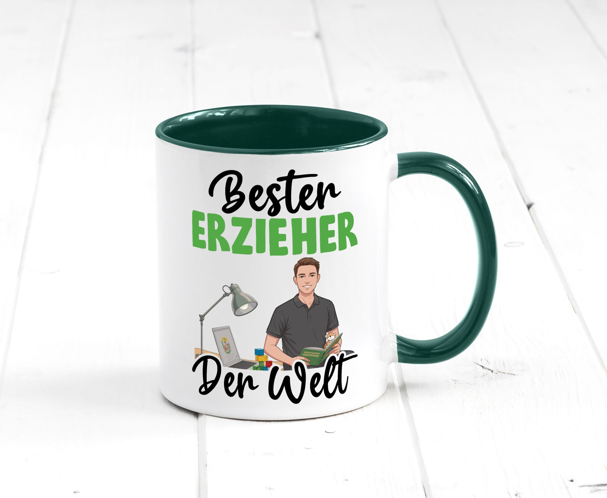 Bester Erzieher | Pädagoge Schule v2 Geschenk Humor Geschenkidee lustiger