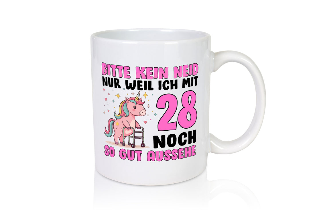 28. Geburtstag | 28 Jahre Mit noch so gut aussehen Geschenkidee Humor Tasse