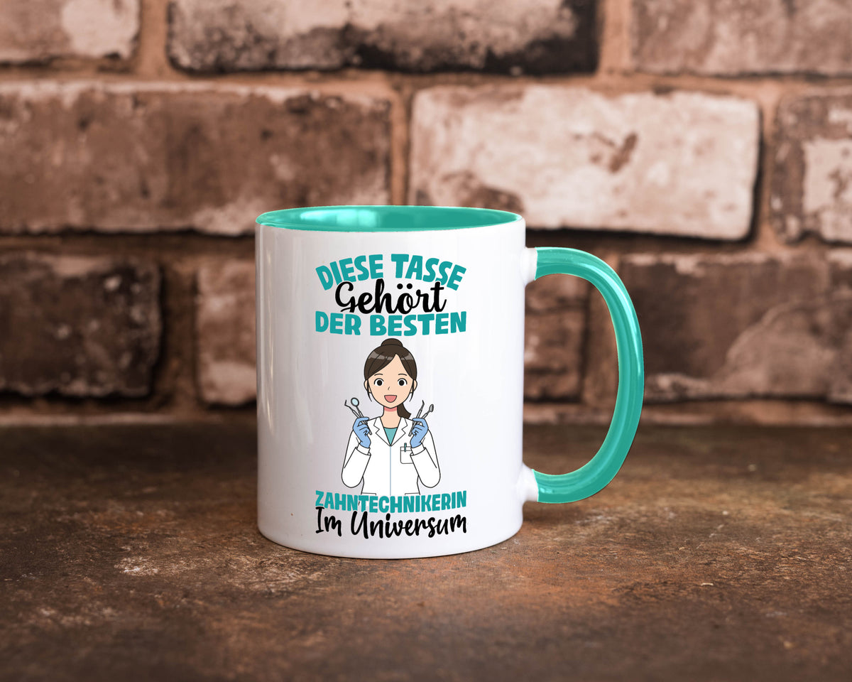 Im Universum: Zahntechnikerin | Zahnmedizin Humor Geschenkidee Tasse