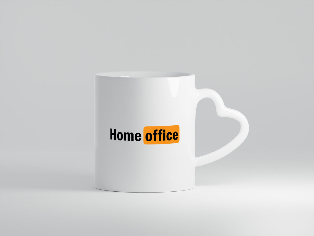 Home Office | Arbeit von zuhause v2 Geschenk Kollegen Büro lustiger Spruch Tasse